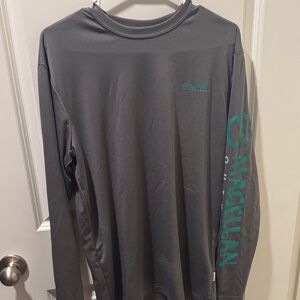 Magellan Outdoors Classic Fit Shirt in Dark Gray